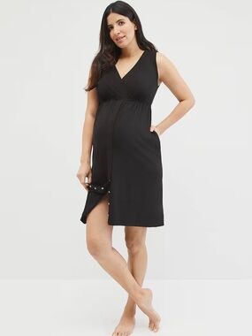 Motherhood Maternity 3-in-1 Labor, Delivery, and Nursing Gown